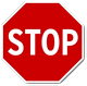 stop sign